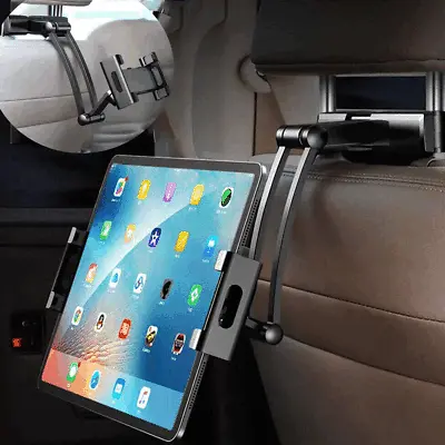 Kid Universal Mount Car Headrest Holder For IPad Phone Phone Tablet Seat Back • £14.95
