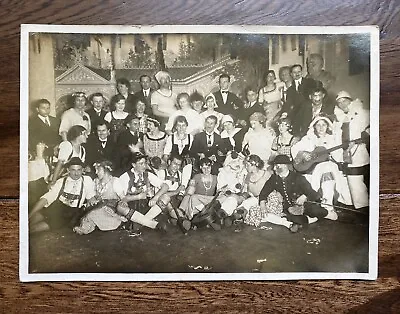 Costumes Germany Theater Jesters Guitars Oktoberfest Original Vintage Photo • $11.96