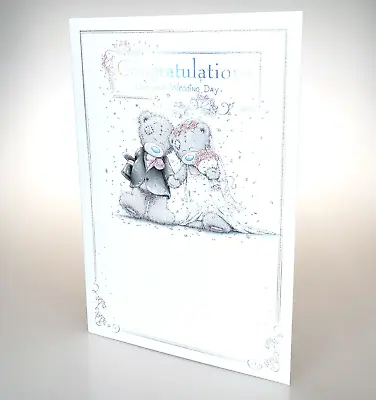 Congratulations On Your Wedding Day. Gorgeous Tatty Teddy Me To You Card. • £3.99