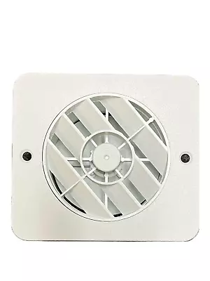 White 5 5/8  Rotaire  Flush Floor Mount Heat Outlet Vent Adjustable Damper • $5.95