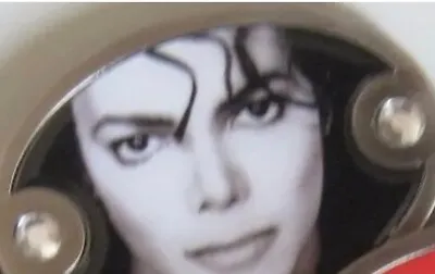 Michael Jackson Original Bravado Man In The Mirror Belt Buckle New • $9.68