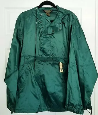 Eddie Bauer Men's Windbreaker Large NWT Green Lightweight • $24.95