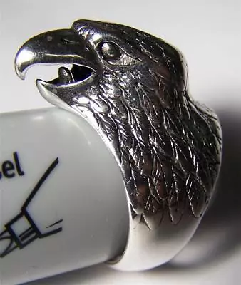 Quality SCREAMING EAGLE HEAD GUARD RING #106 Jewelry Unisex MENS Womens BIKER • $9.95