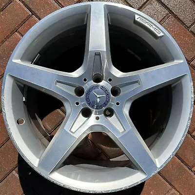 Mercedes SL550 AMG Rear OEM Factory 19  Wheel Rim P/N-  A2314011702 • $598.95