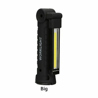 Rechargeable LED COB Work Light Mechanic Flashlight Lamp Magnetic Base • $9.99