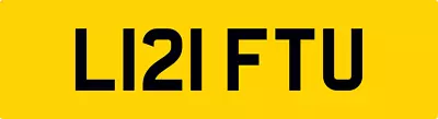 Lift You! Plant Hire Firm Reg Number Plate L121 Ftu High Loader Lorry Crane Hiab • £429