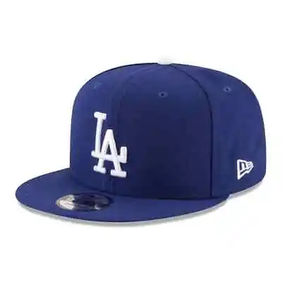 NWT New Era LOS ANGELES DODGERS Blue 9FIFTY Snapback Cap 950 MLB Adjustable Hat • $33.99