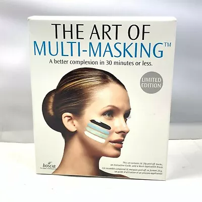 Boscia The Art Of Multi-Masking Peel-Off Masks (4 Pcs) New In Box • $16.95