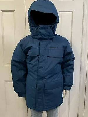 Marmot - Yukon Parka  Blue Twilight  Jacket For Boy's - XL SALE • $199