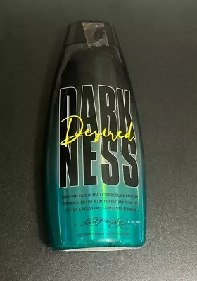 Ed Hardy Desired Darkness Tanning Lotion 10oz Rapid Release Black Bronzer Indoor • $16