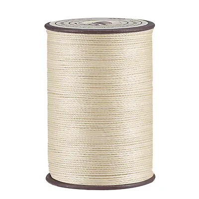 $12.04 • Buy Thin Waxed Thread 93 Yards 0.65mm Dia Polyester Wax-Coated Cord Linen