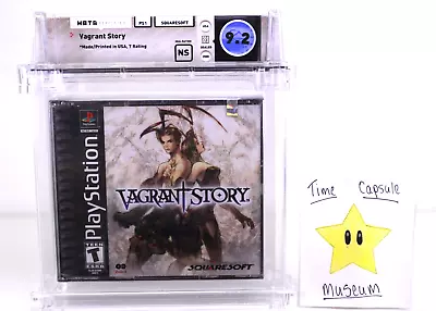 $399.99 • Buy Vagrant Story Brand New PlayStation 1 PS1 WATA VGA Grade 9.2 NS Mint NIB Rare