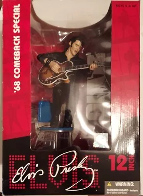 ELVIS PRESLEY '68 Comeback Special 12  Figure 2004 McFarlane Toys King Of Rock • $114