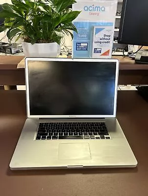 BAD Apple MacBook Pro 17inch 2010  4GB Ram A1297 NO SSD AS IS FOR PARTS • $25