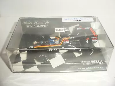 1/43 Minichamps 400 840004 - 1984 Tyrrell 012 Bellof - NEW • $186.49