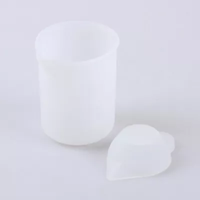 8pcs/set Silicone Mixing Measuring Cups UV Resin Mold DIY Casting Jewelry To *& • $12.19