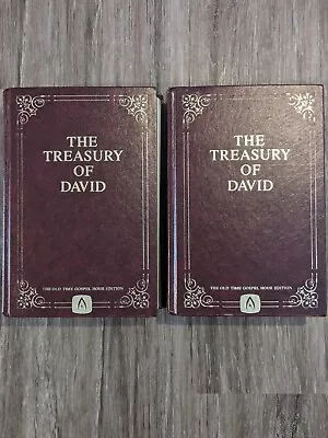 The Treasury Of David: Charles Spurgeon. Old Time Gospel Hour Edition Vols. 1-2 • $22