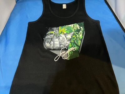 $4 • Buy Bubba James Stewart #7 Motocross, Supercross Kawasaki Girl's Tank Top Small