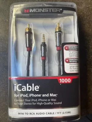 Monster MBL A 1000 RMINI-7 WW Audio Cable NEW • $30