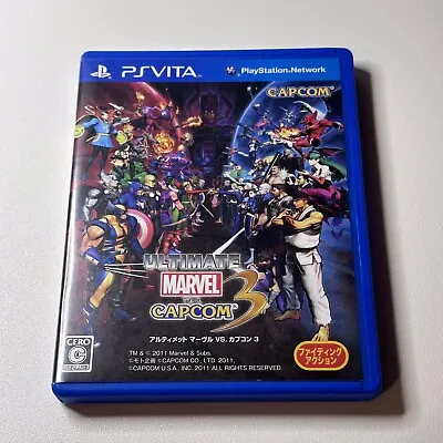 PS Vita Ultimate Marvel Vs. Capcom 3 Japanese Import • £29.99