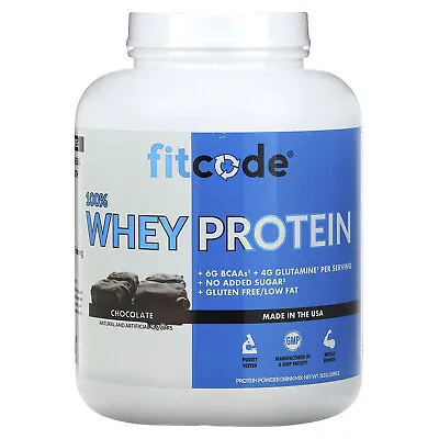 100% Whey Protein Chocolate 5 Lb (2.268 Kg) • $50