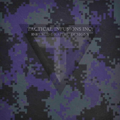 Kydex Infused Digital King Blue/Purple App 11 7/8  X 7 7/8   1 Sheet             • $14.99