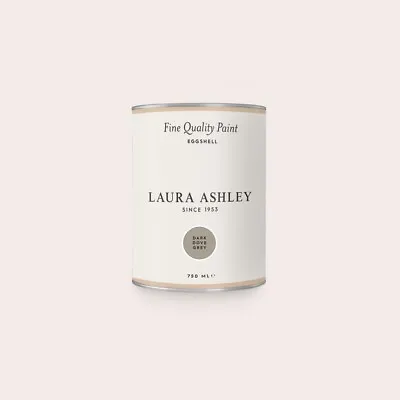 Laura Ashley Eggshell Paint 750ml Dark Dove Grey - • £26.99