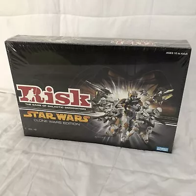 New Risk Star Wars Clone Wars Edition The Game Of Galactic Domination Sealed • $69.99