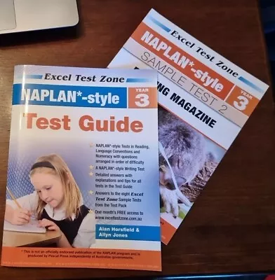 NAPLAN* Style Text Guide Year 3 - Excel Test Zone - Horsfield & Jones • $2.99