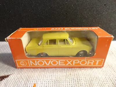 1:43 Moskvitch 412 Lemon Color Novoexport 1977 (221) • $270