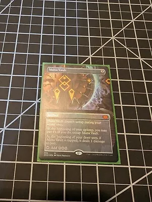 MTG Mana Vault (Borderless) Near Mint Foil Double Masters 2022 • $82.99