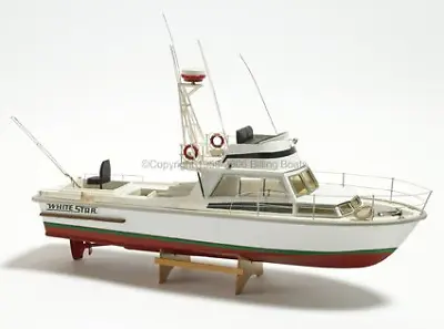 Billings 1/15 Motor Cruiser Wooden Model Ship Kit /RC • $224.99