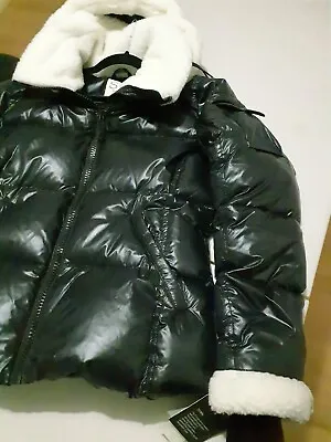 S13 New York Black White Down Jacket • $50