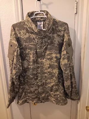 Preowned USGI ECWCS Gen 3 Level 5 XL Long ACU Digital Camo Soft Shell Jacket • $79.99