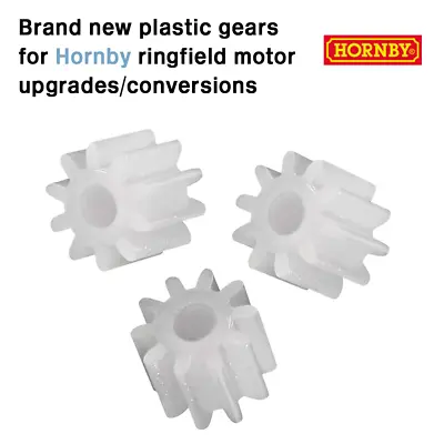 £3.10 • Buy 3 X Replacement 10 Teeth Plastic Gear  Hornby Ringfield CD Can Motor Upgrade HG1