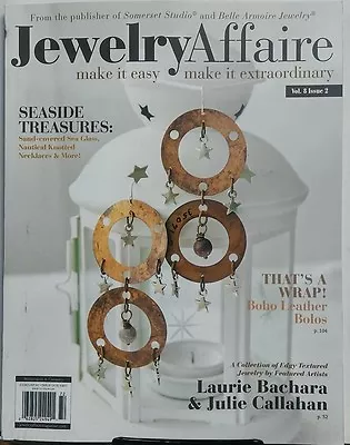 Jewelry Affaire Jul Aug Sep 2017 Seaside Treasures Sea Glass FREE SHIPPING Sb • $29.95