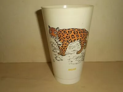 7 Eleven JAGUAR Slurpee Cup Endangered Species 1974 Save A Living Thing 7-11 • $12.95