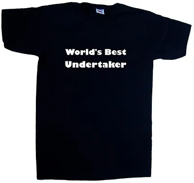 World's Best Undertaker V-Neck T-Shirt • £9.99