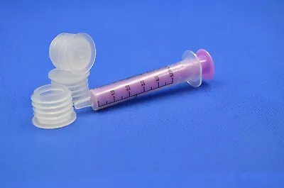 £2.55 • Buy 3 SealSafe Bottle Adapters - For 28 Mm Medicine Bottles & 5 Ml Medicine Syringe