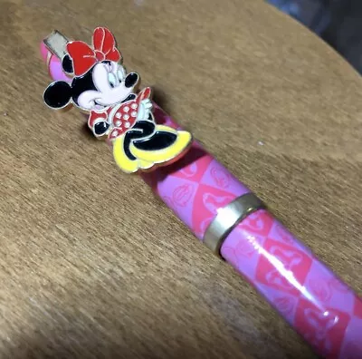 Disney Theme Park Minnie Mouse Enamel Ballpoint Pen Taiwan Vintage Collectible • $28.95