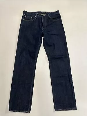 Burberry Brit Mens Cavendish Straight Leg Jeans Indigo Size 32/32 • $74.49