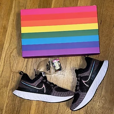 £58.01 • Buy New Ds 2021 Nike React Infinity Run Fk2 Bt Be True Pride Lgbtqia+ Womens Size 5