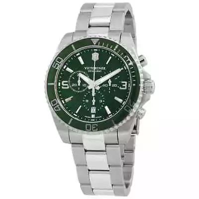 Victorinox Maverick Quartz Green Dial Men's Watch 241946 • $473