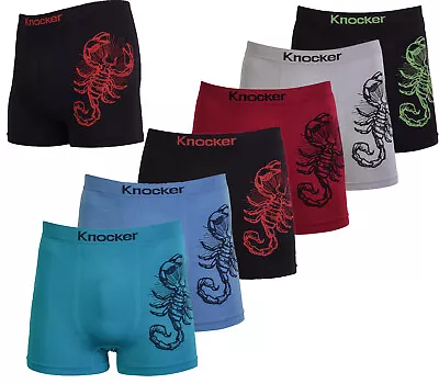 3 6 12 Mens Microfiber Boxer Briefs Underwear Seamless Stretchy Compression • $14.90