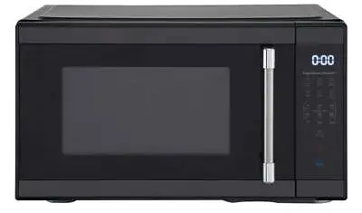 1.1 Cu. Ft. 1000W Mid Size Microwave Oven Black Stainless Steel Countertop Home • $79.80