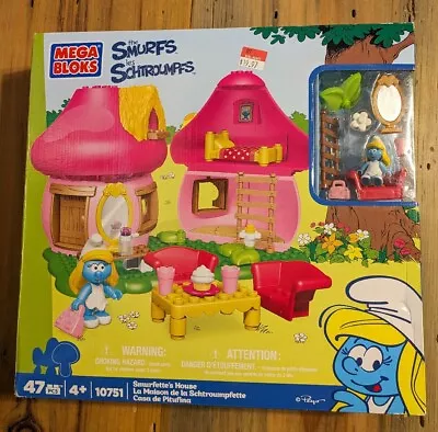 Mega Blocks 10751 The Smurfs Smurfette's House • $45