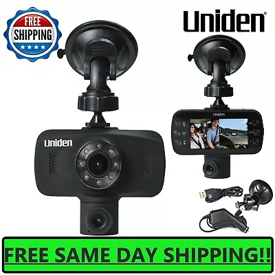 Uniden Dash Cam 1080P HD Dual Camera Front And Rear View Cars Mount Video Record • $37.95