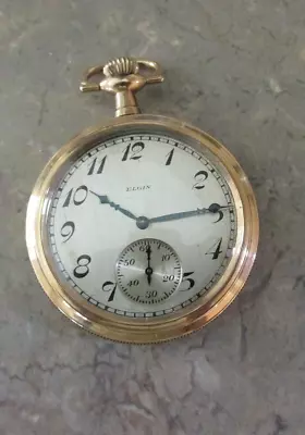 Vintage ELGIN 22269966 Beautiful Case RUNNING • $25