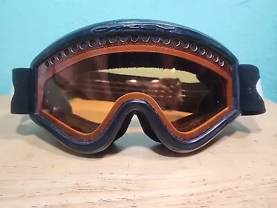 Oakley Ski Goggles Black Frame Orange Lens • $20