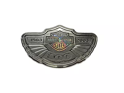 OEM Harley Davidson 100th ANNIVERSARY Large FENDER MEDALLION Badge EMBLEM Logo • $90